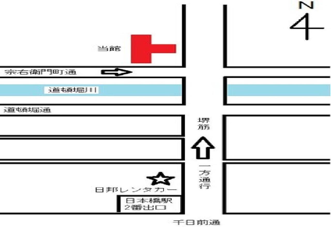 Azu Garden Nippombashi / Vacation Stay 74136 Osaka Ngoại thất bức ảnh